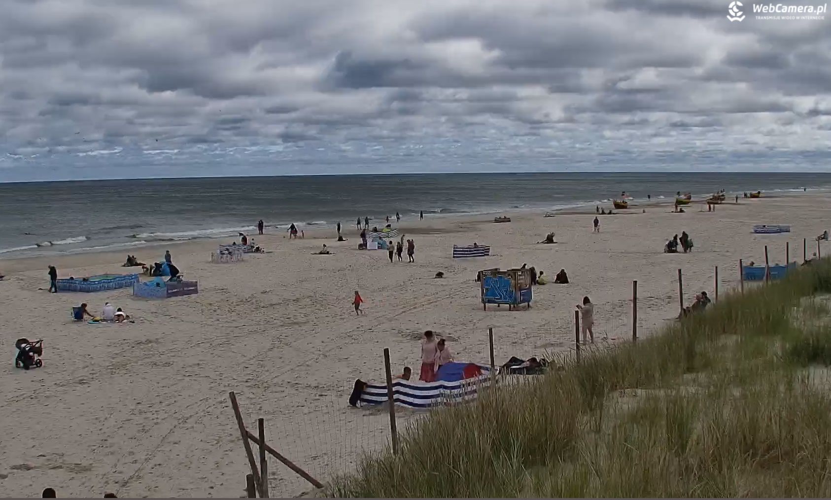 Ujęcia z Dębek. Spójrzcie na plażowiczów - o2