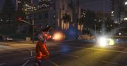 Son Goku w Grand Theft Auto V - zwariowany mod do GTA