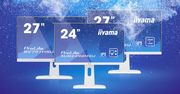 iiyama przedstawia białe monitory o stylowym wzornictwie