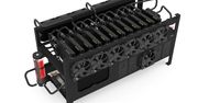 Alphacool prezentuję obudowę dla koparki kryptowalut z opcją montażu chłodzenia LC