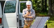 Wkrętarka ładowana Słońcem. Panel do elektronarzędzi