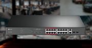 Przełącznik PoE+ do zastosowań CCTV - TP-Link TL-SL1218MP