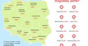 Majówka 2019 - Raport Nocowanie.pl