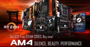 Voucher Steam przy zakupie płyt głównych Gigabyte Aorus