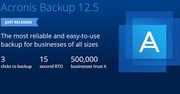 Acronis Backup 12.5 - nowa wersja programu już dostępna