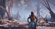 Fragmenty rozgrywki z Horizon Zero Dawn: The Frozen Wilds