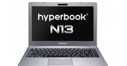 Hyperbook N13 w kompaktowy laptop z portem Thunderbolt 3