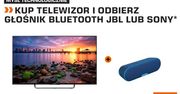 Kup telewizor i odbierz głośnik Bluetooth JBL lub SONY