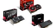 MSI Radeon RX 480 Armor w czterech wersjach