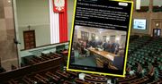 Kolejka posłów z tabletami w rękach. O co chodzi?