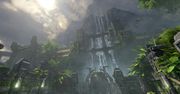 Quake Champions – zwiastun areny Ruins of Sarnath