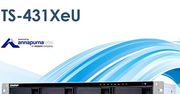 Serwer NAS w obudowie rack do małej firmy - QNAP TS-431XeU