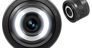 Makroobiektyw z wbudowaną lampą LED dla bezlusterkowców Canon