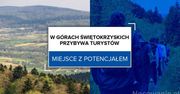W Górach Świętokrzyskich przybywa turystów. Miejsce z potencjałem