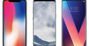Apple iPhone X vs Galaxy S8 vs LG V30 - pojedynek „bezramkowych” smartfonów
