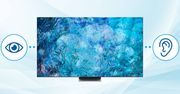 Ułatwienia dla niedosłyszących w telewizorach Samsung
