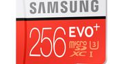Samsung microSD EVO 256 GB - szybka i wytrzymała karta pamięci