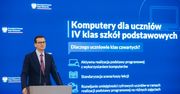 Uczniowie otrzymają laptopy za darmo. Morawiecki wspiera transformację cyfrową