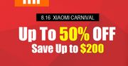 Xiaomi Carnival w Geekbuying - rabaty do 50%