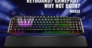 Ta klawiatura wyczuwa siłę nacisku - Cooler Master MasterKeys MK850