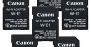 Canon W-E1 - najmniejszy moduł Wi-Fi do lustrzanek z podwójnym slotem kart pamięci