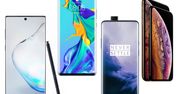 Galaxy Note 10+ vs Huawei P30 Pro vs OnePlus 7 Pro vs iPhone XS Max - porównanie specyfikacji