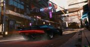 W Cyberpunk 2077 nie będziemy prowadzić pojazdów latających