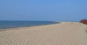 Spacer po plaży w Rewie
