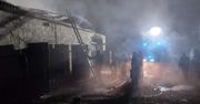 Pożar budynku gospodarczego w Sarniej Zwoli