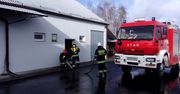 Interwencja Straży Pożarnej na  obiekcie F.P.H Piekarnia Zbigniew Curyło Sadowie gm Sadowie.