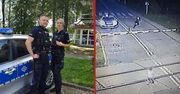 Dramatyczne chwile na przejeździe kolejowym. Policjanci uratowali życie małego chłopca