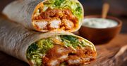 Crispy chicken wrap - chrupiąca przekąska rodem z fast fooda. Zrób ją sam w domu