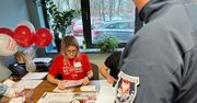 Razem dla Lenki. Zbiórka Krwi oraz rejestracja potencjalnych dawców szpiku w Komendzie Miejskiej Policji w Płocku