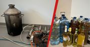 Nielegalna produkcja alkoholu w gminie Ujście – policja zabezpieczyła aparaturę i bimber