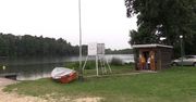 Topielec nad jeziorem w Szamocinie