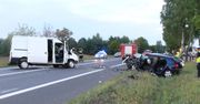 Poważny wypadek na krajowej 11