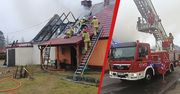 Palił się dom w Zdbicach