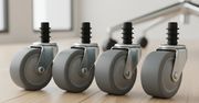 Z jakich materiałów wykonywane są kółka meblowe?