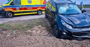Pijany kierowca spowodował wypadek w Rogozinie – są ranni!
