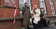 Odsłonięcie tablicy na budynku Poczty Polskiej w Chodzieży