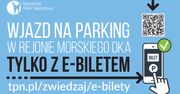 Parkingi w rejonie Morskiego Oka wyłącznie z e-biletem!