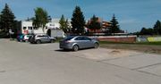 Nowy parking przy pływalni Delfin