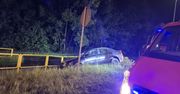 Nocny wypadek - jedna osoba trafiła do szpitala!
