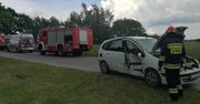 Wypadek drogowy w gminie Wojciechowice
