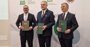Uroczyste podpisanie listu intencyjnego ZUS, KRUS i ZOSP RP