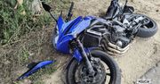 Motocyklista uderzył w drzewo. Groźny wypadek w powiecie płockim!