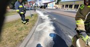 Interwencja OSP Chodzież: Neutralizacja rozlanej substancji ropopochodnej