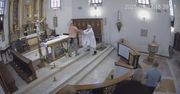 Dramatyczne sceny w kościele w Mieścisku. Pijany mężczyzna zaatakował księdza