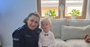 Sierpeccy policjanci spełnili marzenie 4-letniego Stasia
