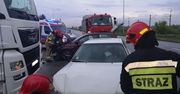 Wypadek drogowy na obwodnicy Ostrowca